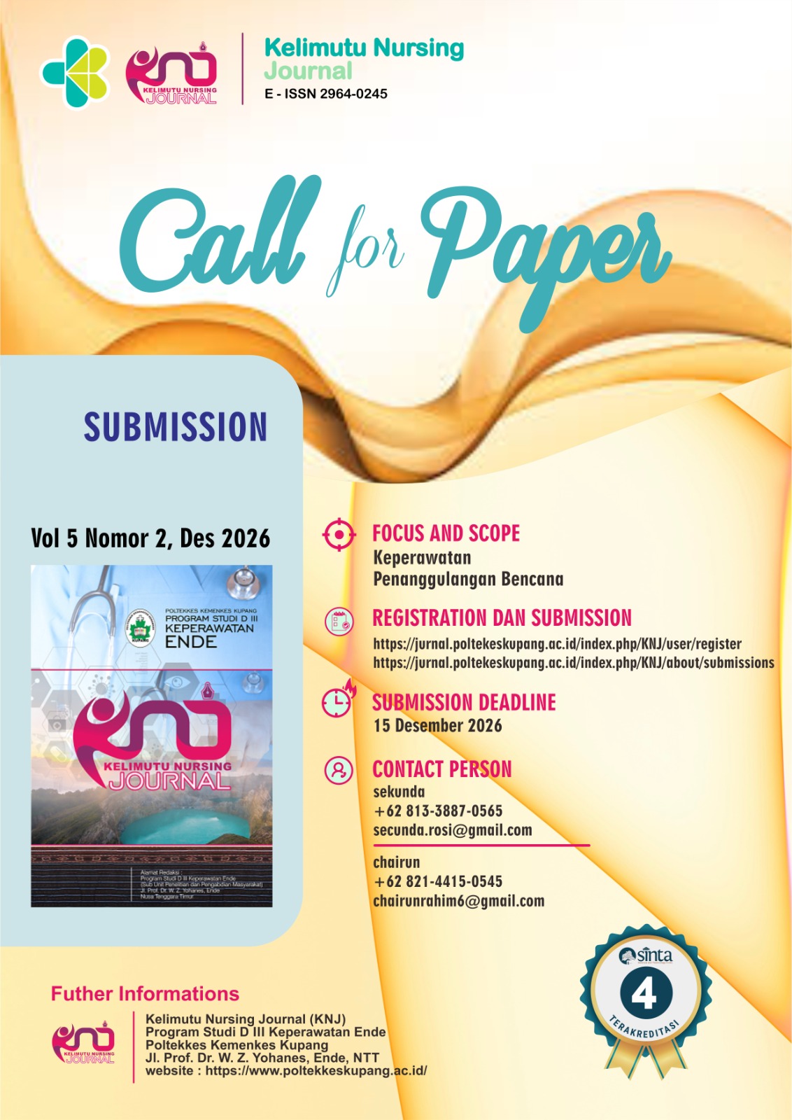 Call For Paper Jurnal KNJ Submission